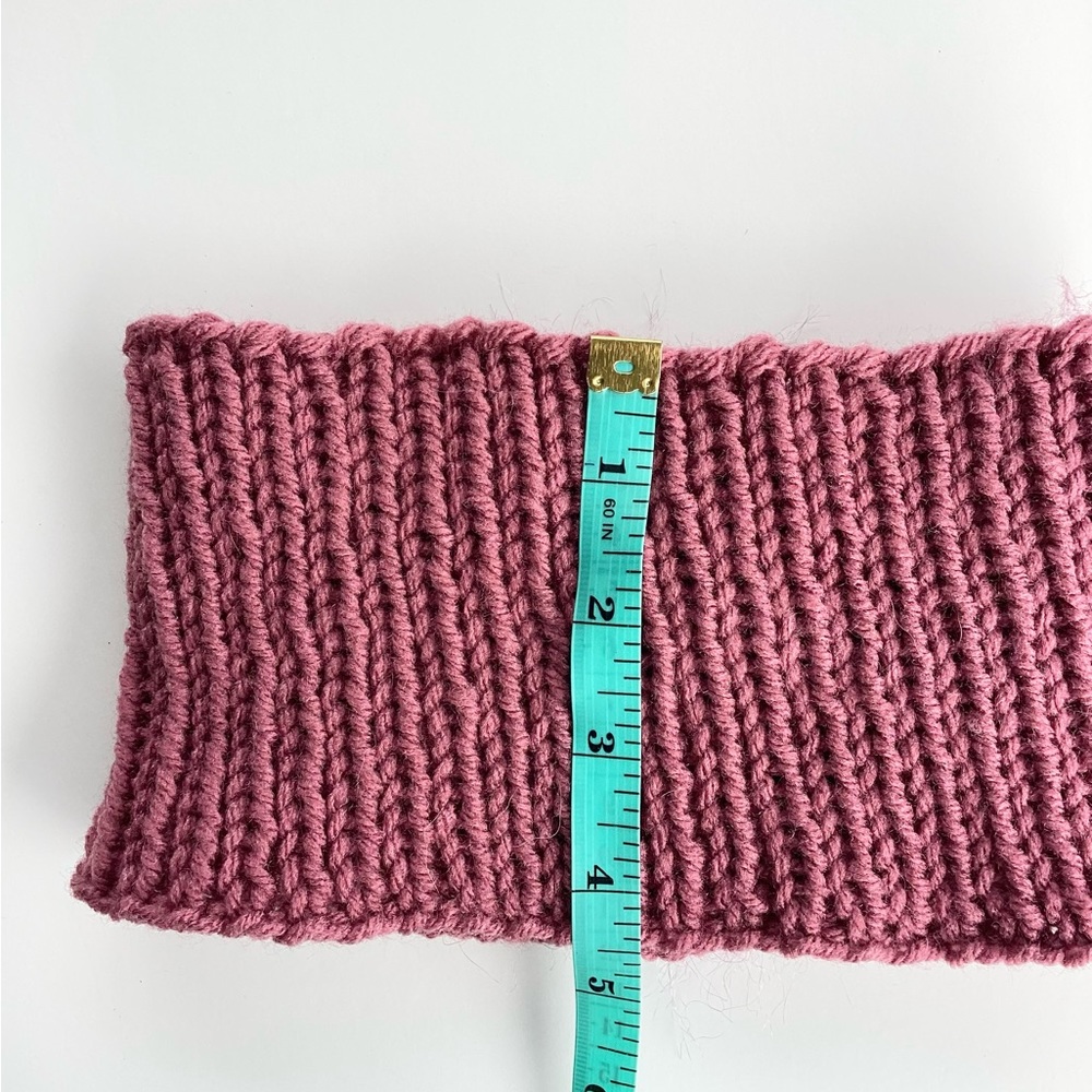 Headband Earwarmer Hand Crafted Hat Ponytail Floral Rose Bling Fuzzy - Picture 11 of 14